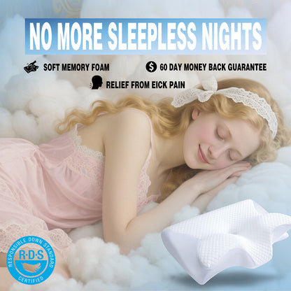 Ergonomic Memory Foam Pillow